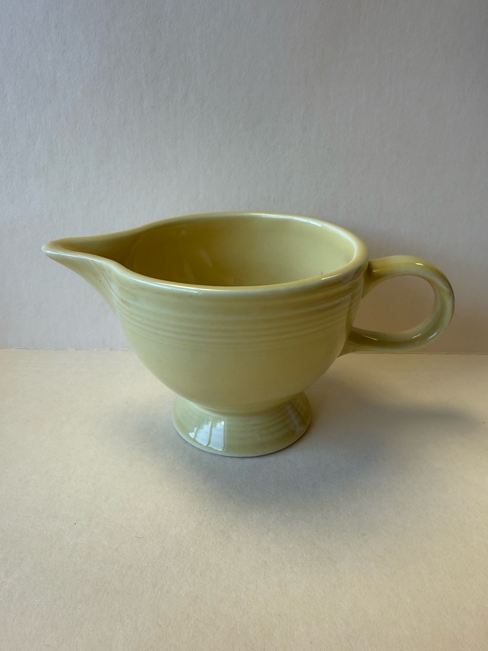 Vintage Homer Laughlin Antique Gold (Ironstone) Ceramic Gravy Boat.